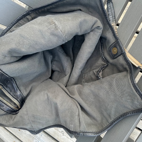 Lusher Soft & Slouchy Hobo - Black Raw Onyx - Sold Out - Picture 6 of 10